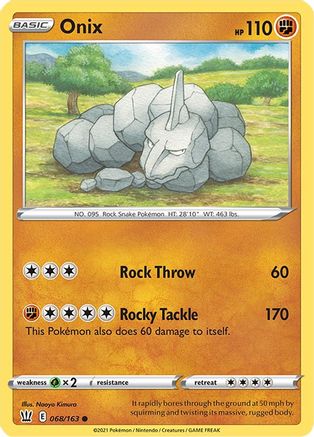 Onix 068/163 - SWSH05 Battle Styles