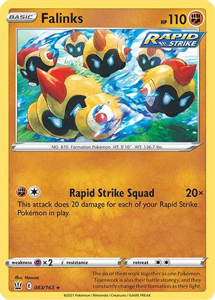 Falinks 083/163 - SWSH05 Battle Styles Reverse Holofoil