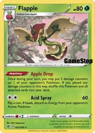 Flapple 022/192 - Miscellaneous Cards & Products - Holofoil