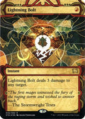 Lightning Bolt (Foil Etched) (STA-042) - Strixhaven Mystical Archive (Borderless) Foil