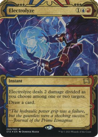 Electrolyze (STA-060) - Strixhaven Mystical Archive (Borderless) Foil