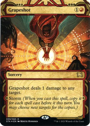 Grapeshot (STA-039) - Strixhaven Mystical Archive (Borderless) Foil