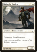Midnight Duelist (AVR-027) - Avacyn Restored Foil