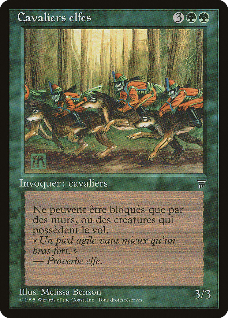 Elven Riders (REN-133) - Renaissance