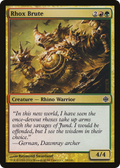 Rhox Brute (ARB-059) - Alara Reborn Foil