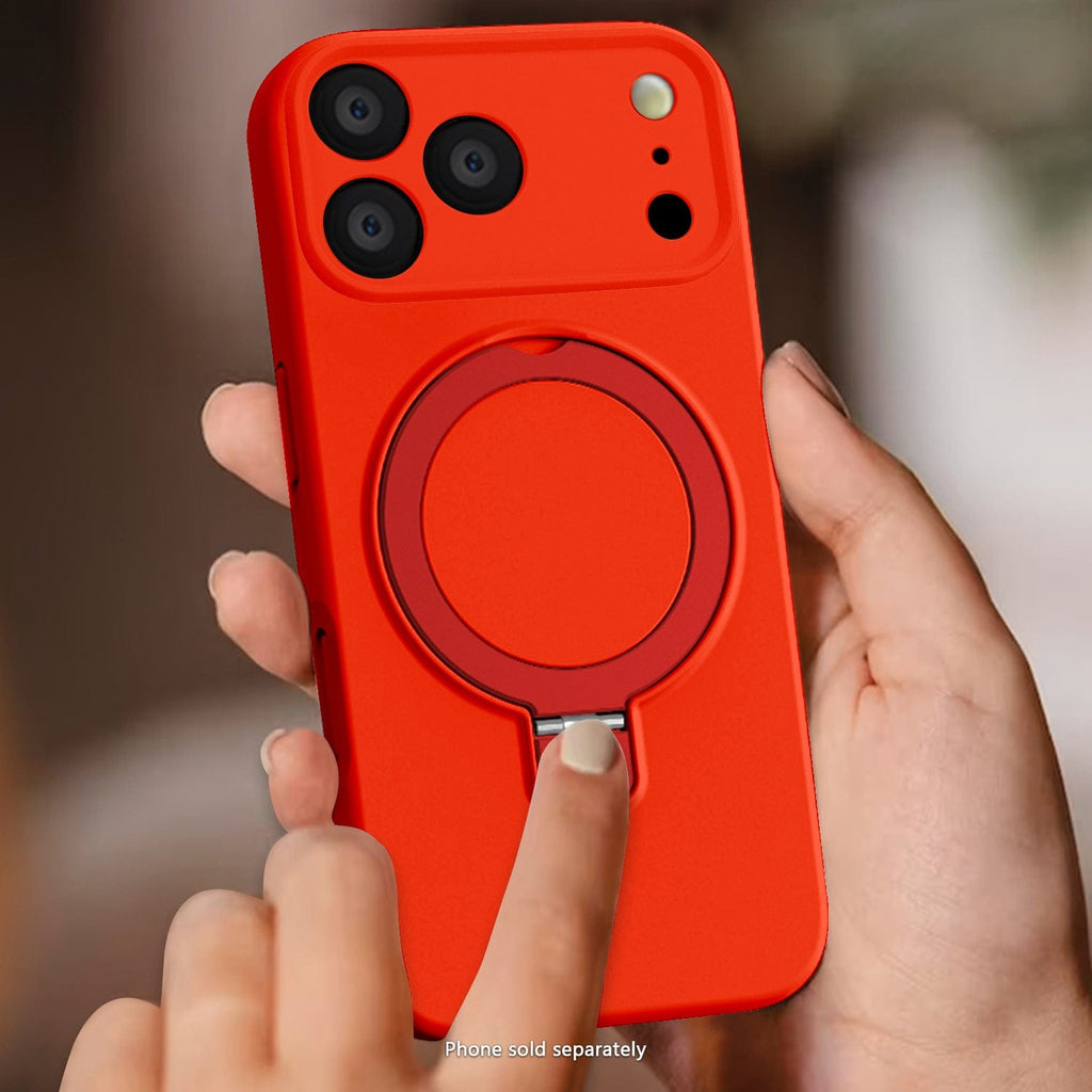 iPhone 17 Pro Max Case - Silicone Kickstand MagSafe | Venture Series