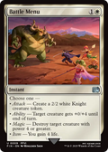 Battle Menu (FIN-009) - FINAL FANTASY Foil