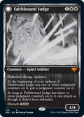 Faithbound Judge // Sinner's Judgment (DBL-279) - Innistrad: Double Feature: (Double Faced Transform)