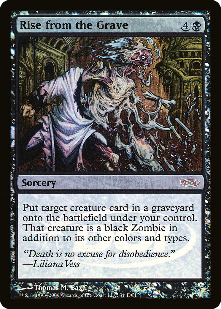 Rise from the Grave (WPN-031) - DCI Promos Foil