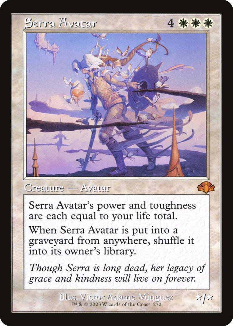 Serra Avatar (DMR-272) - Dominaria Remastered
