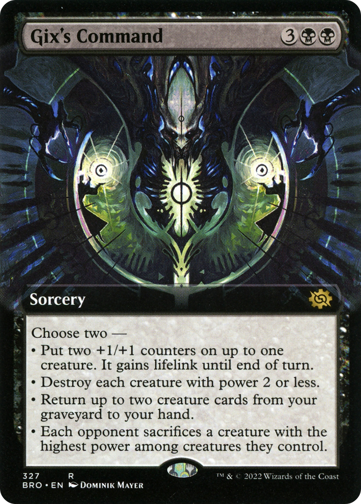 Gix's Command (BRO-327) - The Brothers' War: (Extended Art)