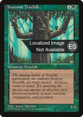 Ironroot Treefolk (4BB-) - Fourth Edition Foreign Black Border