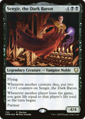 Sengir, the Dark Baron (PRE-722) - Commander Legends Foil