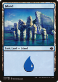 Island (DDT-029) - Duel Decks: Merfolk vs. Goblins