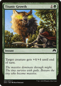 Titanic Growth (ORI-201) - Magic Origins Foil