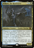 Wilhelt, the Rotcleaver (MIC-002) - Midnight Hunt Commander Foil