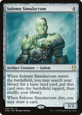 Solemn Simulacrum (CM2-218) - Commander Anthology Volume II