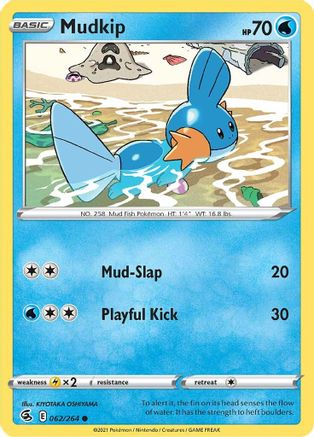 Mudkip 062/264 - SWSH08 Fusion Strike