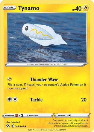 Tynamo 095/264 - SWSH08 Fusion Strike