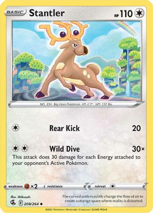 Stantler 208/264 - SWSH08 Fusion Strike