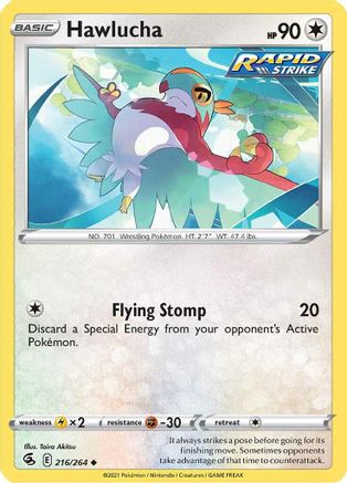 Hawlucha 216/264 - SWSH08 Fusion Strike
