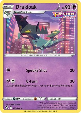 Drakloak 129/264 - SWSH08 Fusion Strike