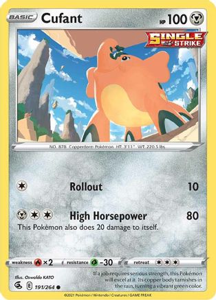 Cufant 191/264 - SWSH08 Fusion Strike