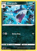Sharpedo 163/264 - SWSH08 Fusion Strike Reverse Holofoil