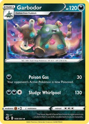 Garbodor 169/264 - SWSH08 Fusion Strike