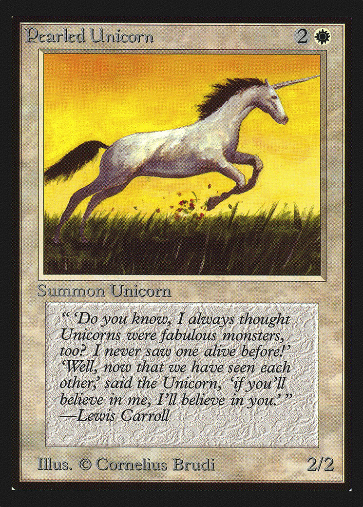 Pearled Unicorn (IED-031) - Intl. Collectors' Edition