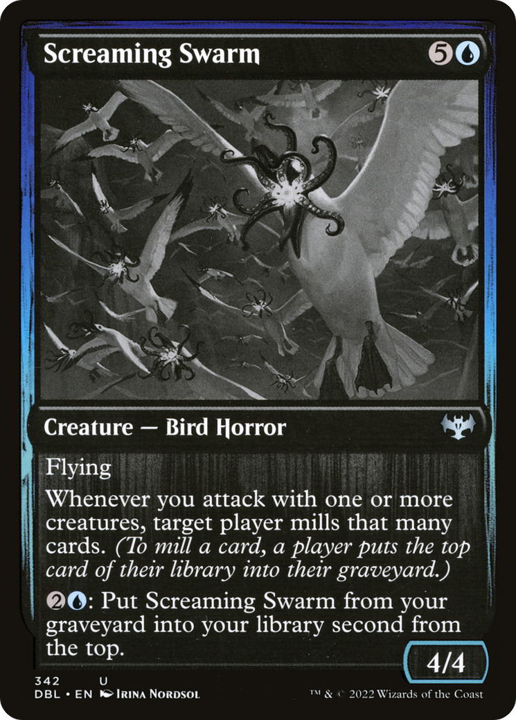Screaming Swarm (DBL-342) - Innistrad: Double Feature Foil