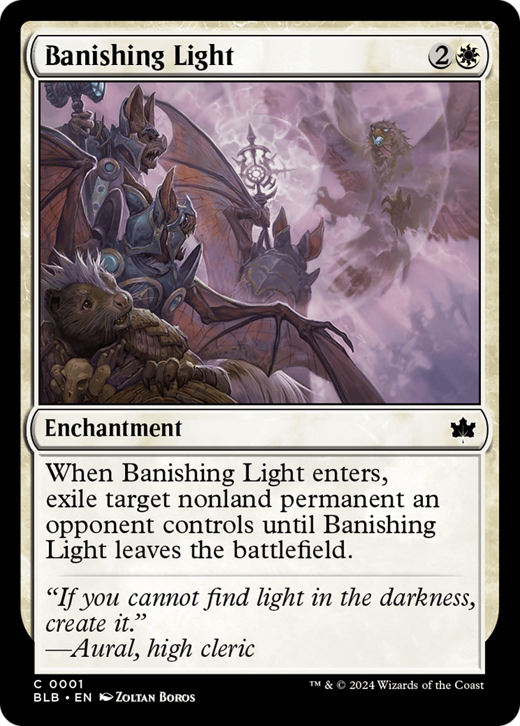 Banishing Light (BLB-001) - Bloomburrow