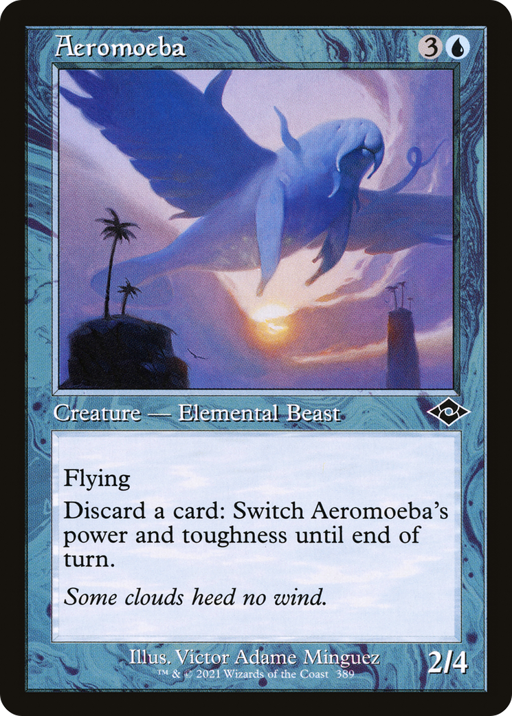Aeromoeba (Retro Frame) (MH2-389) - Modern Horizons 2