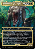 Indominus Rex, Alpha (REX-014) - Jurassic World Collection (Borderless) Foil