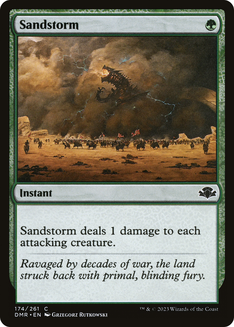 Sandstorm (DMR-174) - Dominaria Remastered Foil