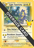 Light Toxtricity SWSH137 - Jumbo Cards