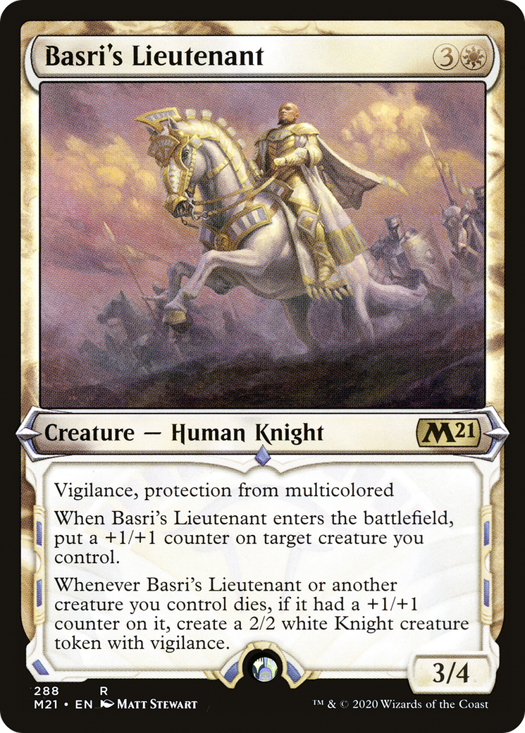 Basri's Lieutenant (M21-288) - Core Set 2021: (Showcase)