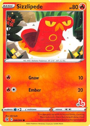 Sizzlipede 046/264 - Battle Academy 2022