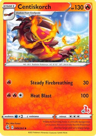 Centiskorch 049/264 - Battle Academy 2022