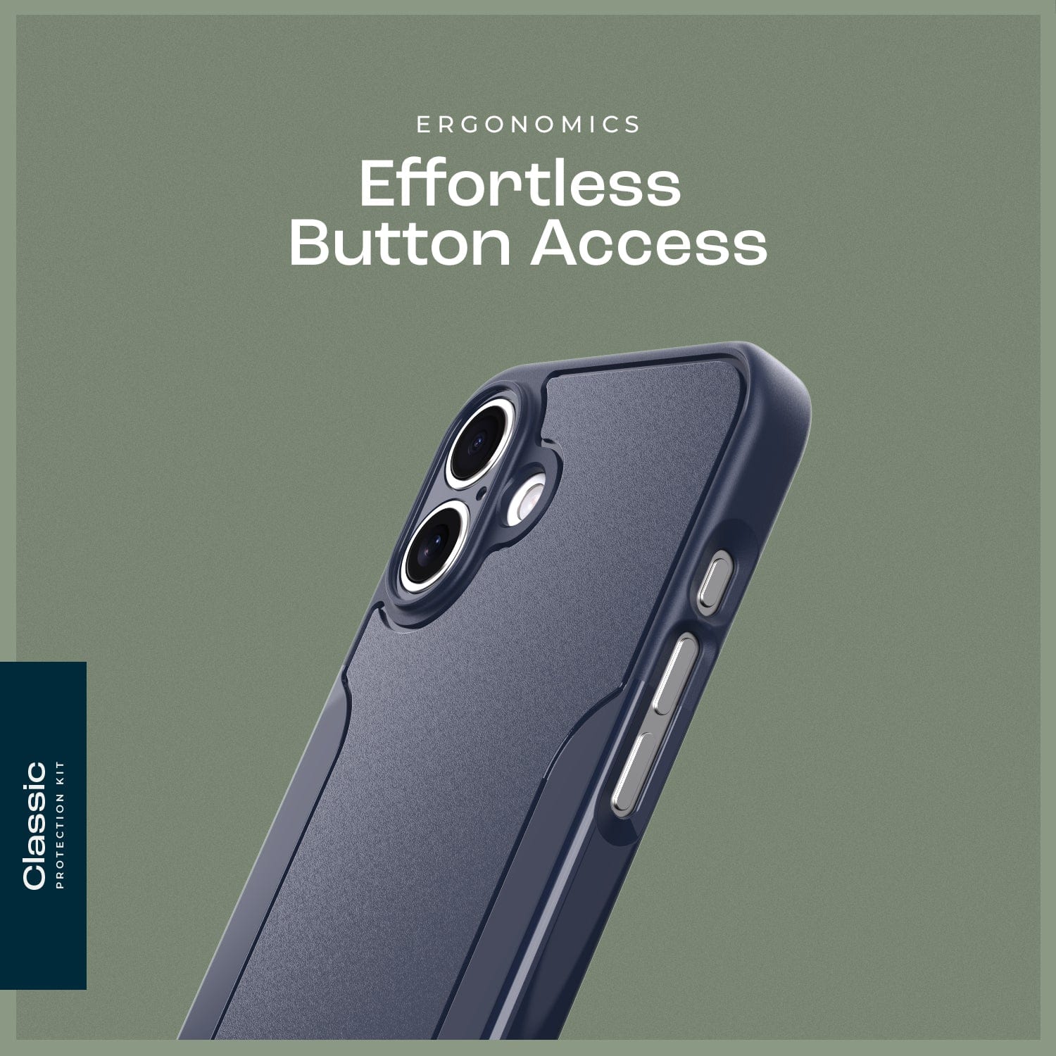 iPhone 16 Plus Rugged Case & Screen Protector Kit - MagSafe | Classic Series