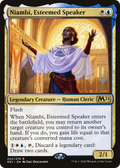 Niambi, Esteemed Speaker (PPM21-222P) - Core Set 2021 Promos