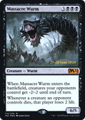 Massacre Wurm (PRE-114S) - Core Set 2021 Promos Foil