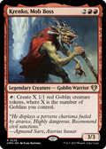 Krenko, Mob Boss (CMM-238) - Commander Masters Foil