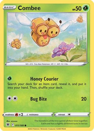 Combee 011/189 - SWSH10 Astral Radiance Reverse Holofoil