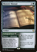 Monster Manual // Zoological Study (CLB-242) - Commander Legends: Battle for Baldur's Gate Foil
