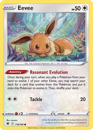 Eevee 119/189 - SWSH10 Astral Radiance