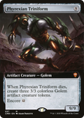Phyrexian Triniform (CMR-697) - Commander Legends: (Extended Art)