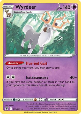 Wyrdeer 069/189 - Deck Exclusives