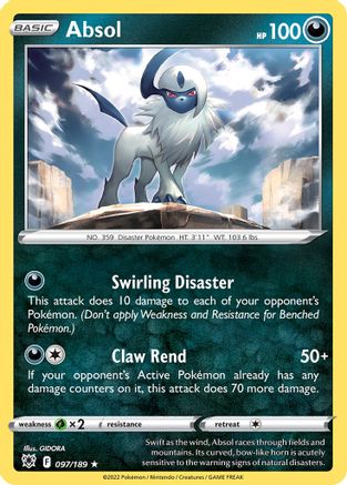 Absol 097/189 - Deck Exclusives