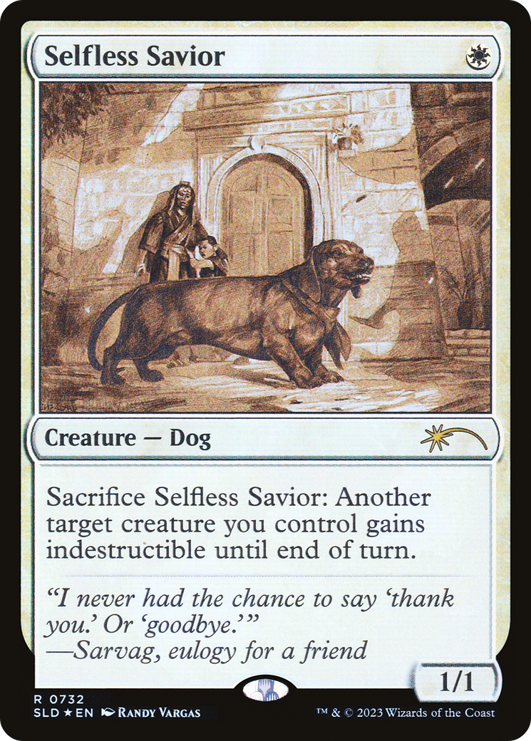 Selfless Savior (SLD-732) - Secret Lair Drop